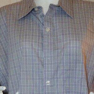 Van Heusen 2XL Dress shirt; Professional, Collegiate, Madison Ave., Cotton/Poly